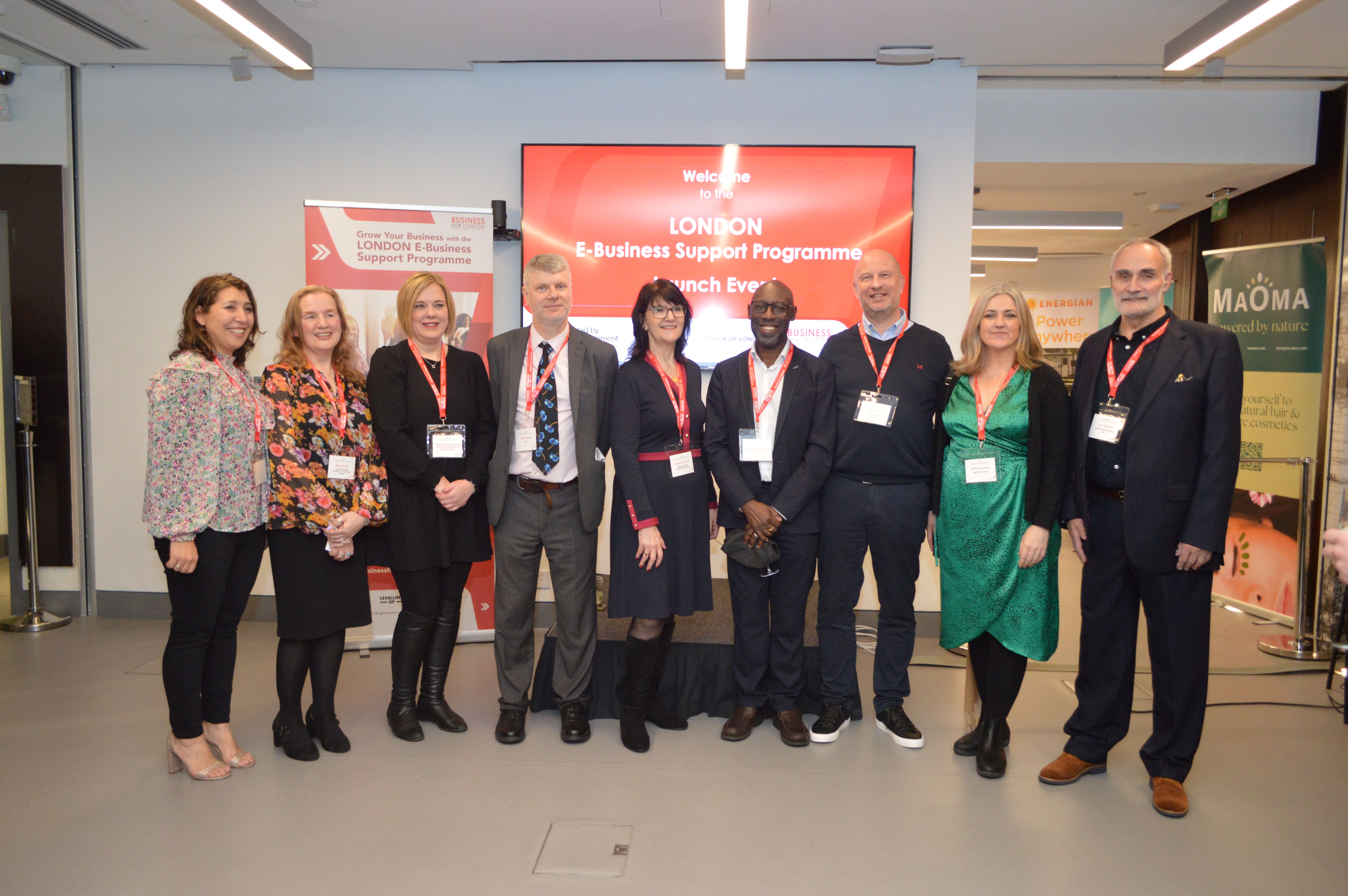 The official launch of the LONDON E-Business Support Programme 